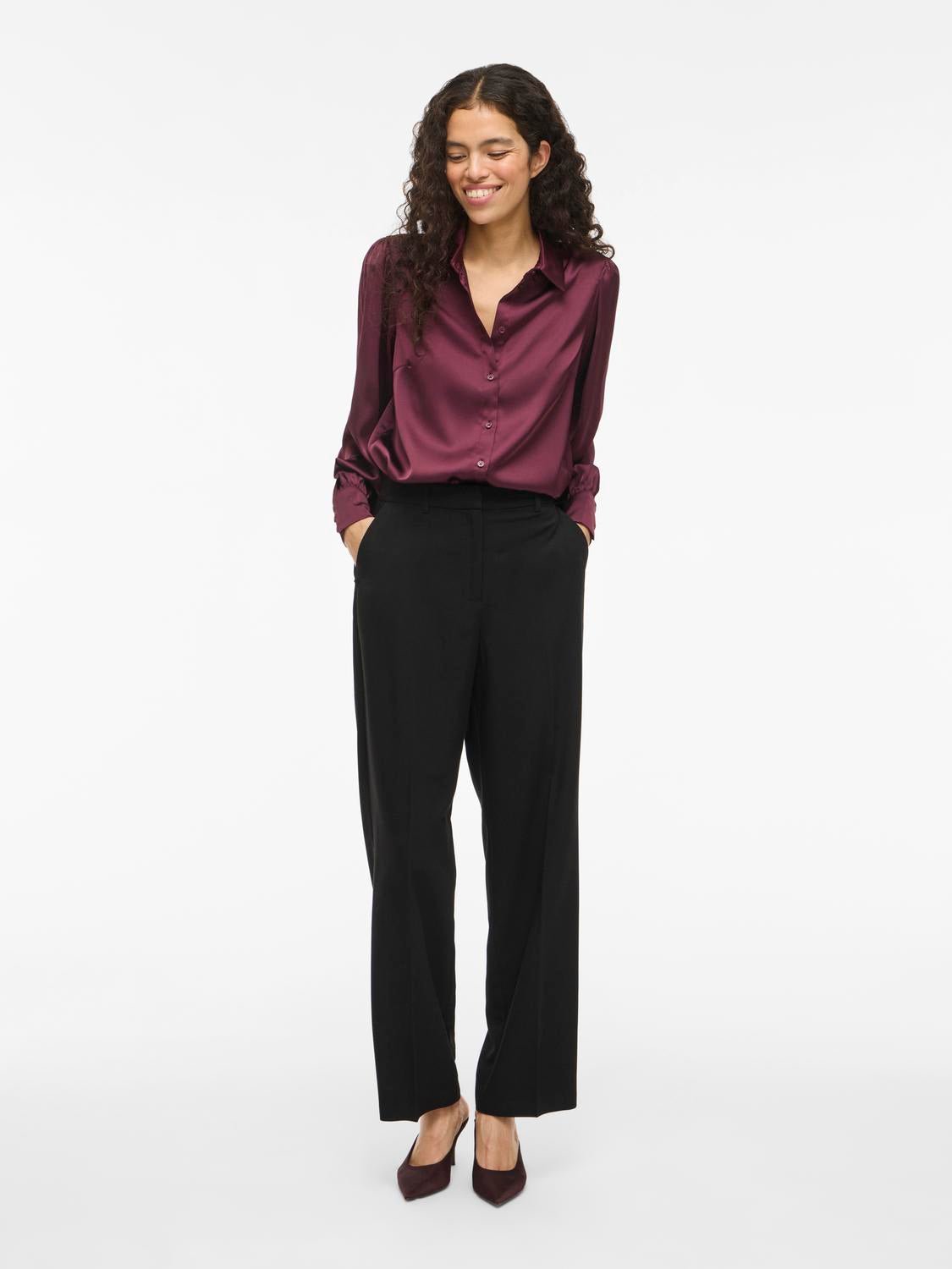 VIENNA Shirt - Fig - VERO MODA & VILA Bergvik